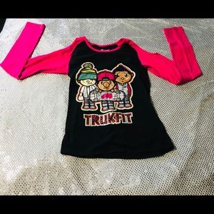 Cold Shoulder Girls Top